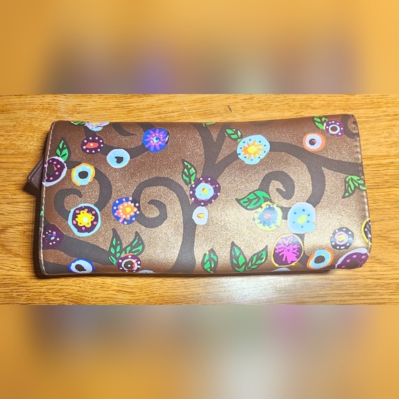 St. Jude children's foundation whimsical brown colorful jewelry travel case - Picture 2 of 8